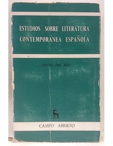 Estudios Sobre Literatura Contemporánea Española