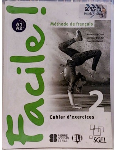 Facile Méthode De Français A1-A2 2º