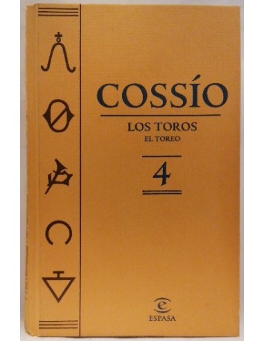 Cossio, 4.Los Toros, El Toreo
