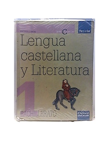 Tesela, Serie Clásicos, Lengua Castellana Y Literatura, 1 Bachillerato