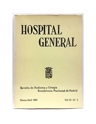 Hospital General. Revista De Medicina Y Cirugía