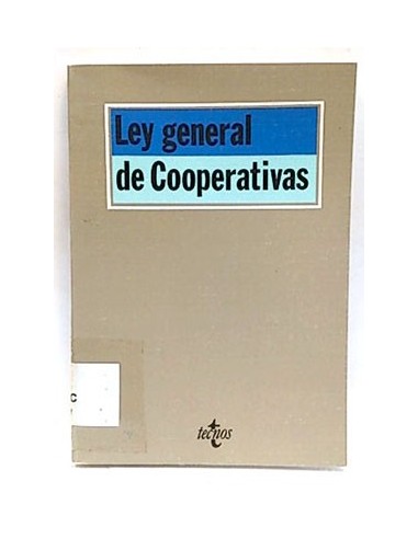 Ley General De Cooperativas