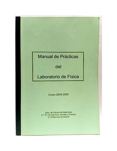 Manual De Prácticas Del Laboratorio De Física