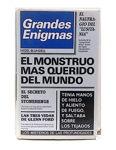 Los Grandes Enigmas: Monstruo más querdio del mundo -Screto de Stonehenge -3 vidas de Glenn Ford