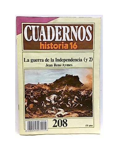 Cuadernos De Historia 16. 208. La Guerra De Independencia (Y 2)