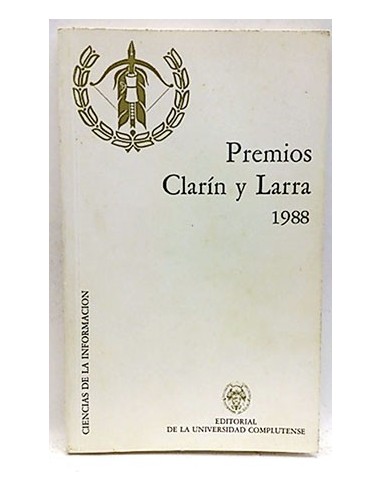 Premios Clarín Y Larra 1988