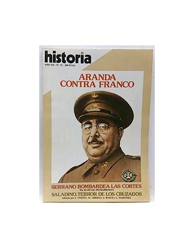Historia 16 [Revista].Año Vii, Nº72: Aranda Contra Franco