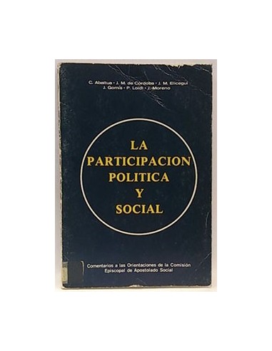 La Participación Política Y Social