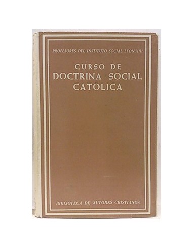 Curso De Doctrina Social Católica