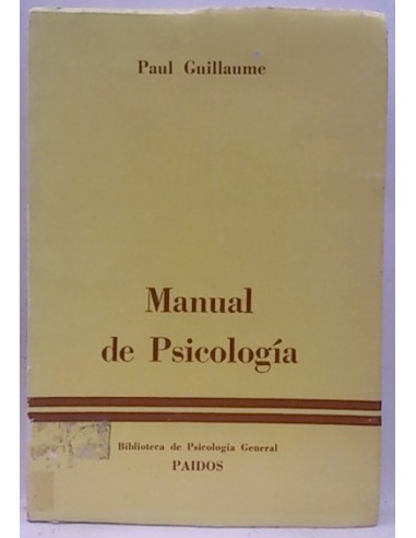 Manual De Psicología, Vol.2