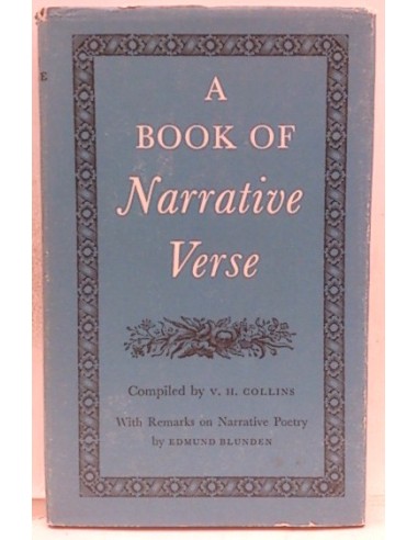 A Book Of Narrative Verse