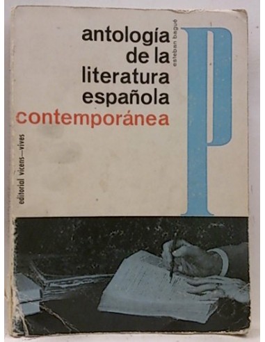 Antología De La Literatura Española Contemporánea