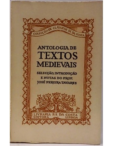 Antología De Textos Medievais
