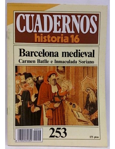 Cuadernos Historia 16. 253. Barcelona Medieval