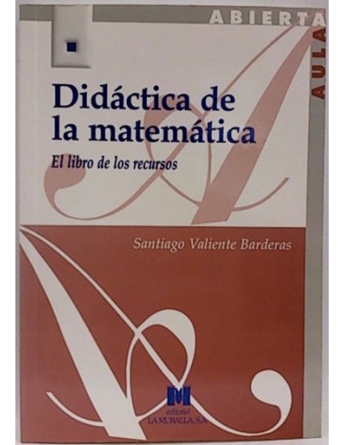 Didáctica De La Matemática, El Libro De Los Recursos