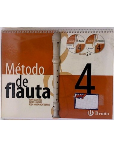 Método De Flauta 4. Incluye 2 CD