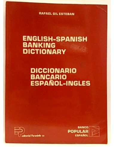 Diccionario Bancario Español-Inglés, Inglés-Español