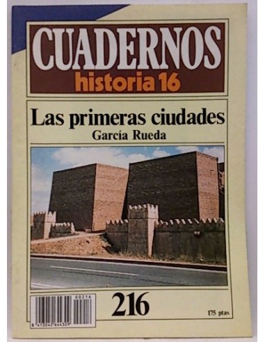 Cuadernos Historia 16. 216. Las Primeras Ciudades