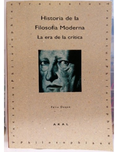 Historia de la filosofía moderna: la era de la crítica
